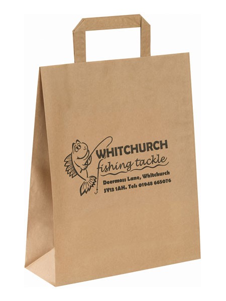 Express Flat Handle Paper Bags