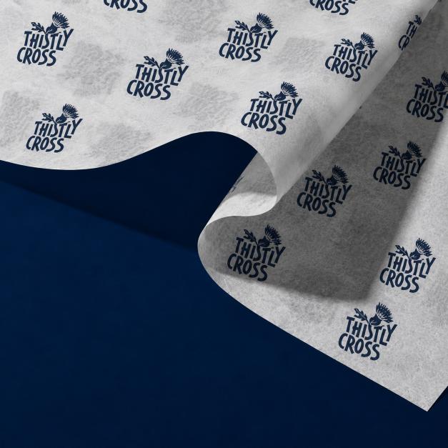 Printed White Tissue Paper
