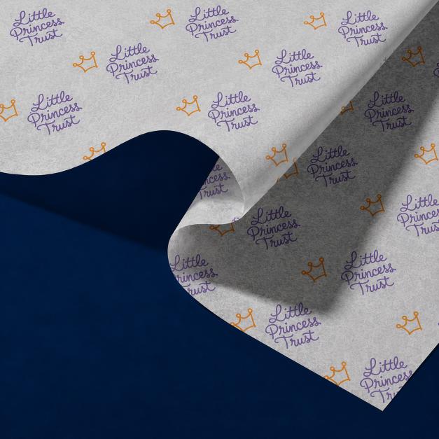 Printed White Tissue Paper