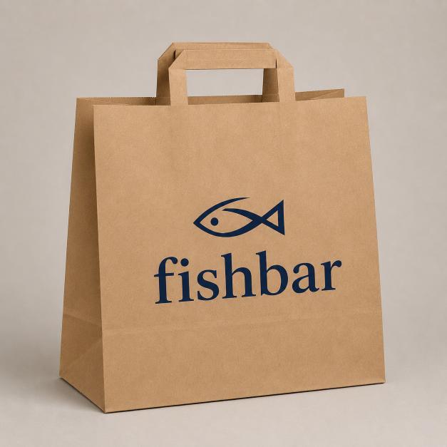 Express Flat Handle Paper Bags